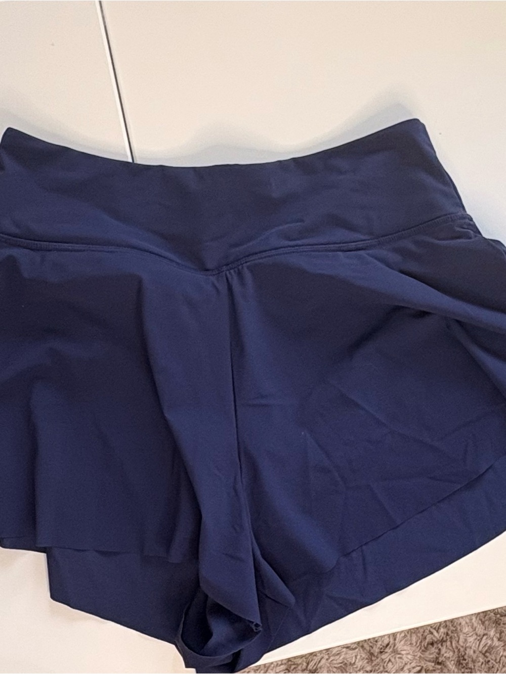 Athleta Navy Athletic Skort Shorts